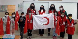 Melikşah İlkokulu öğrencileri Kızılay gönüllüsü oldu