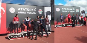 Karslı atletler madalyaları topladı