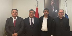 CHP Kars İl Başkanı Taner Toraman'dan Ediz Zeyrek’e hayırlı olsun ziyareti