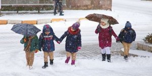 Kağızman'da Okullar Tatil Edildi