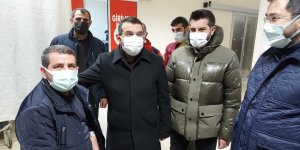 Ak Parti Kars İl Başkanı Adem Çalkın, Hasta ve Yakınlarını Ziyaret Etti