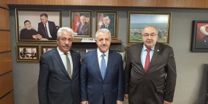 Sarıkamış Belediye Başkanı Harun Hayali'den  Milletvekili Ahmet Arslan’a ziyaret