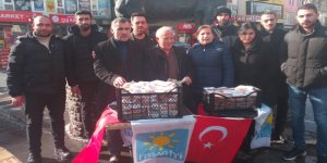 İYİ Parti Kars İl Teşkilatı’ndan Karslılar’a Kandil Simidi İkramı
