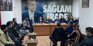 AK Parti Kars İl Başkanı Adem Çalkın, Sarıkamış’ta...