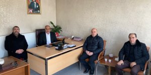 Ak Parti Kars İl Başkanı Adem Çalkın'dan Seyyid Ahmet Erdem’e ziyaret