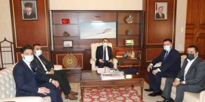 MÜSİAD Kars Şubesi'nden Vali Türker Öksüz'e ziyaret