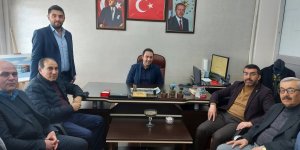 AK Parti Kars İl Teşkilatından Ali Cenap Senger'e hayırlı olsun ziyareti