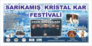 Kars Valiliği’nden “Kristal Kar Festivali”ne davet