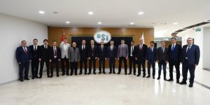 Kars DSİ heyetinden DSİ Genel Müdürü Kaya Yıldız'a ziyaret