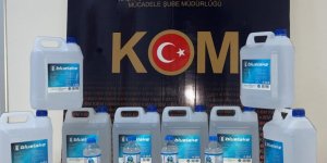 Kars’ta sahte içki ele geçirildi