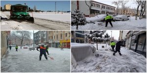 Belediye, yol açma ve tuzlama çalışmalarını sürdürüyor