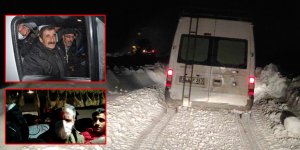 Kars’ta 15 kişi donmaktan son anda kurtarıldı