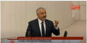 Milletvekili Ahmet Arslan, AK Parti grubu adına TBMM Genel kurulunda konuştu