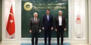 Arslan ve Kılıç, Çevre, Şehircilik ve İklim Değişikliği Bakanıyla görüştü
