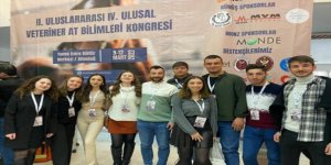 KAÜ, II. Uluslararası ve IV. Ulusal At Bilimleri Kongresi’ne katıldı