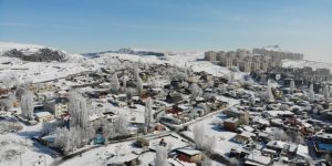 Kars’ta eksi 13’ü gördü, ağaçlar kırağı tuttu