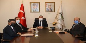 Vali Türker Öksüz, ilgili birimlerle afetlere karşı alınacak tedbirleri görüştü