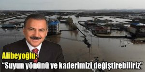 Alibeyoğlu: "Suyun yönünü ve kaderimizi değiştirebiliriz"