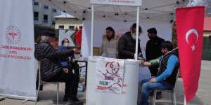 Ücretsiz kan şekeri ve tansiyon ölçümü yapıldı