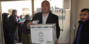 YARDIMSEVER EFSANE ÖRNEK MUHTAR ÖZCAN MÜÇÜK BAYRAMDA DA YALNIZ BIRAKMADI