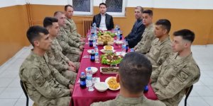 Kaymakam Özerden jandarma personeli ile iftar yaptı