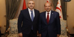 Başkan Yıldırım KKTC Cumhurbaşkanı Ersin Tatar ile görüştü