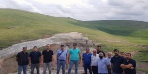 DSİ Kars 24. Bölge Müdürü ikna etti, barajda çalışmalar yeniden başladı