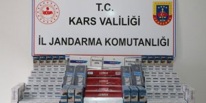 Jandarma bandrolsüz sigara yakaladı