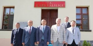 TMO Genel Müdürü Güldal, Kars Valisi Türker Öksüz'ü ziyaret etti