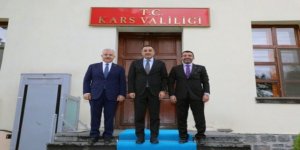 Kars Milletvekili Ahmet Arslan, Vali Türker Öksüz’ü ziyaret etti