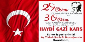 Vali Öksüz’den Kars Halkına Çağrı