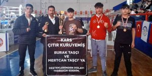 Uslu’nun öğrencileri Kars’ı yine gururlandırdı