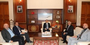 Bursa Kars-Ardahan-Iğdır Vakıfından Vali Öksüz'e Ziyaret