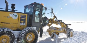 Kars’ta 49 köy yolu ulaşıma kapalı