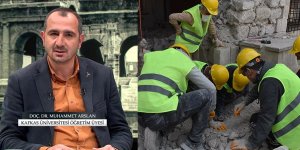 Afet bölgesindeki Kültür Varlıkları Doç. Dr. Muhammet Arslan'a emanet