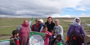Yeşil Sol Parti milletvekili adayları köylerde