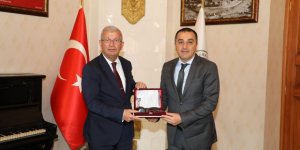 Kars DSİ 24. Bölge Müdürü Şükrü Baysal'dan Vali Türker Öksüz'e Veda Ziyareti