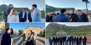 Ak Parti Milletvekili Adem Çalkın Kars'ta...