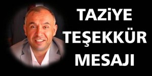 Özkırtay Ailesi'nden Taziye teşekkür Mesajı