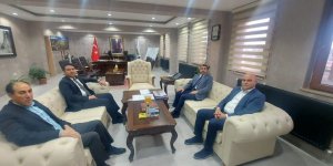 Ak Parti Kars Milletvekili Adem Çalkın, Kars İl Özel İdaresi'nde...