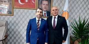 Ak Parti Kars Milletvekili Adem Çalkın'dan Başkan Sancar'a Hayırlı Olsun Ziyareti