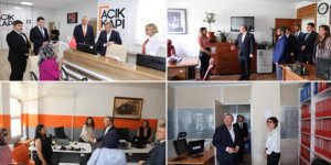 Kars Valisi ve Belediye Başkan Vekili Ziya Polat, Valilik Birimlerinde İncelemelerde Bulundu