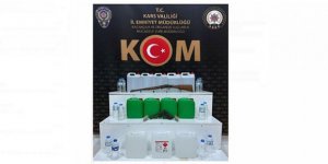 Kars’ta, sahte alkollü içki operasyonu: 1 kişi gözaltına alındı