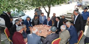 Vali Polat'tan Akyaka ve Arpacay'a Ziyaret
