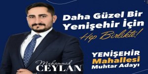 Muhammed Ceylan, Yenişehir Mahallesi Muhtar Adayı