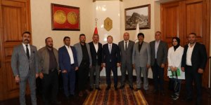 Başkan Özcan Müçük, Vali Ziya Polat'ı Ziyaret Etti
