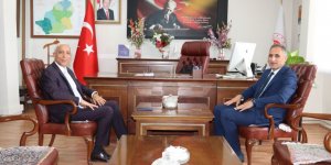 Prof. Dr. Yunus Kılıç'tan Tarım İl Müdürü Enver Aydın'a hayırlı olsun ziyareti