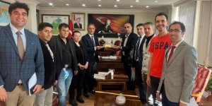 TOÇ BİR-SEN'den Müdür Aydın'a Hayırlı Olsun Ziyareti