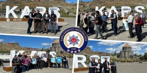 Kars İl Emniyet Müdürlüğü dolandırıcılık konusunda yüz yüze bilgilendirdi