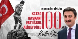 Başkan Alibeyoğlu : “Yüzyıllar boyu yaşayacak Cumhuriyetimizin 100.yılı kutlu olsun”